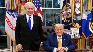 הפגישה השנייה בין נתניהו לטראמפ