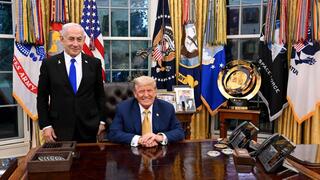 הפגישה השנייה בין נתניהו לטראמפ