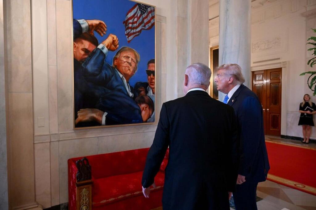 בנימין נתניהו ודונלד טראמפ בוושינגטון (צילום: אבי אוחיון, לע"מ) בנימין נתניהו ודונלד טראמפ בוושינגטון