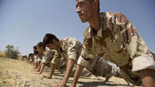 לוחמים כורדים איראנים 