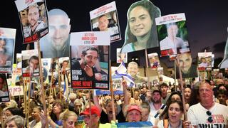 עצרת להחזרת החטופים בכיכר