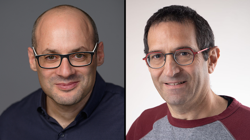 פרופ' שמעון רחמילביץ' ופרופ' אופיר רובין