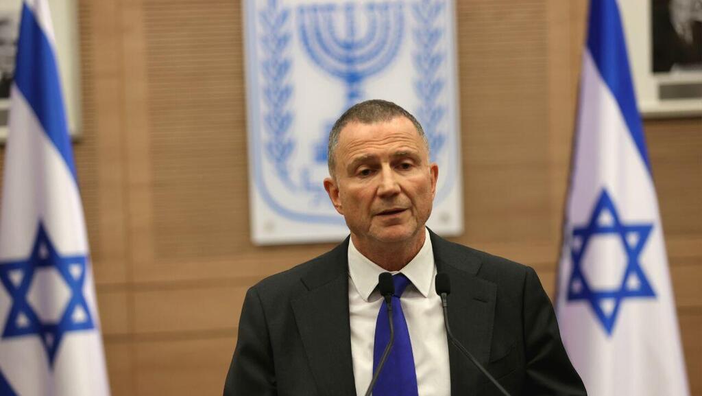 ח"כ אדלשטיין. הודח (צילום: אלכס קולומויסקי) הצהרה של ח"כ יולי אדלשטיין בנושא חוק הגיוס
