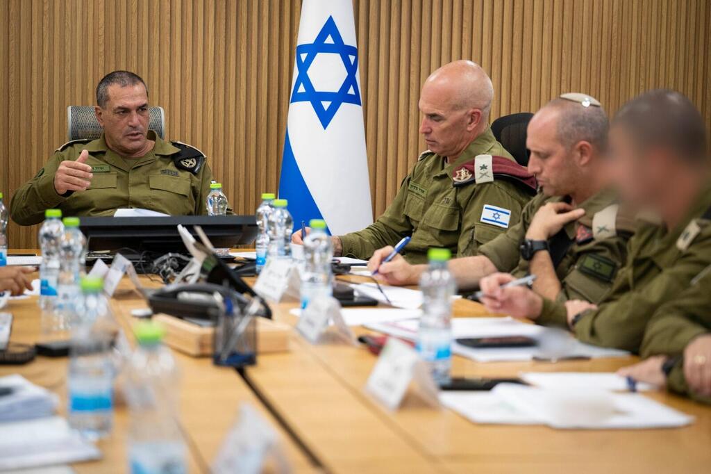 צילום: דובר צה"ל הרמטכ״ל בגבול סוריה