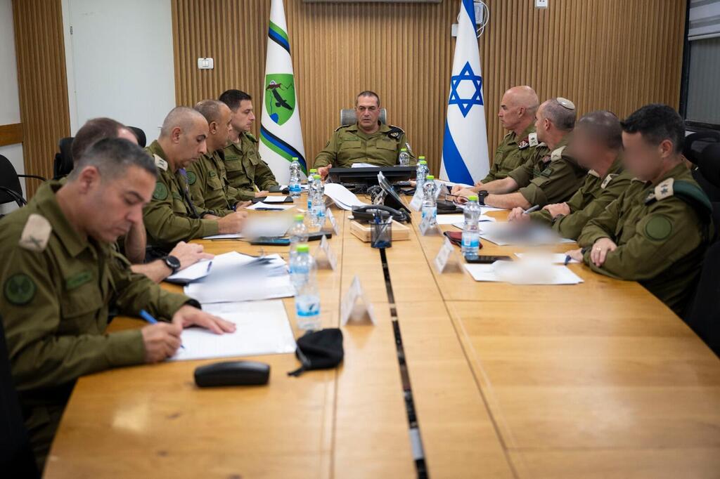 צילום: דובר צה"ל הרמטכ״ל בגבול סוריה