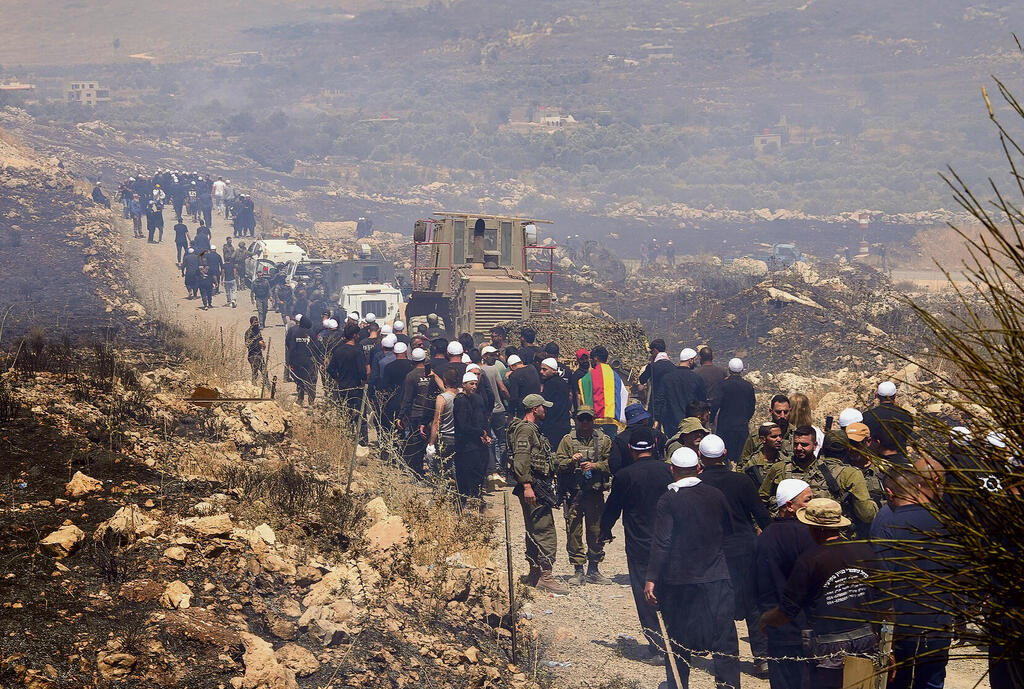 Israeli Druze en route to help their brethren in Syria. July 2025