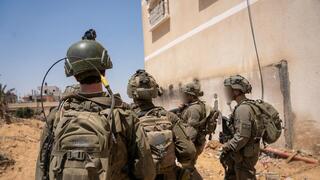 צוות הקרב של חטיבת הצנחנים בלחימה בחאן יונס