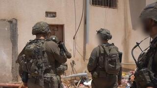 צוות הקרב של חטיבת הצנחנים בלחימה בחאן יונס