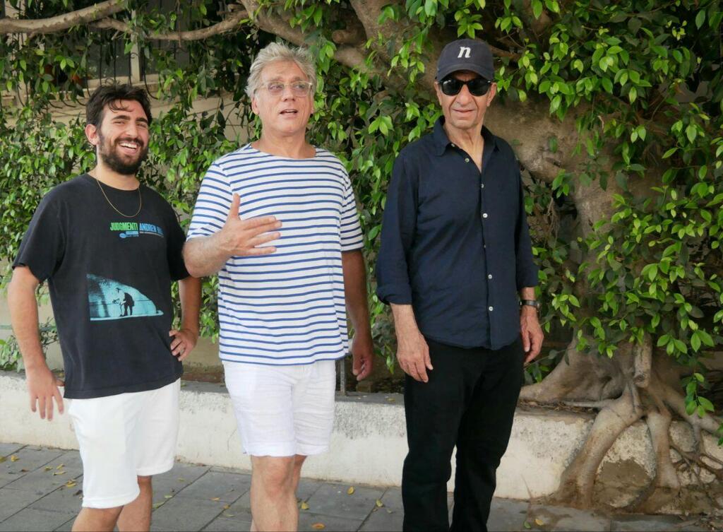בדרך לפרויקט משותף? (צילום: אמיר מאירי) ששון גבאי ליאור אשכנזי אדם גבאי פפראצי