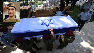 הלווייתו של רב"ט דן מנדל פיליפסון ז"ל בהר הרצל