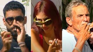 מתמודדים מעשנים ב