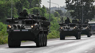 חיילים צבא תאילנד באזור הגבול עם קמבודיה
