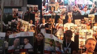 עצרת בכיכר החטופים