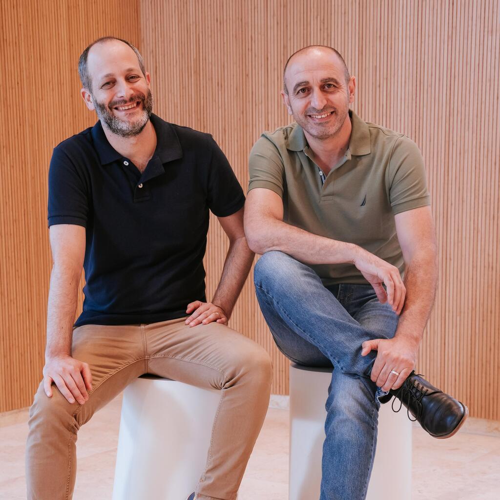 מייסדי טראמאונט, ד״ר השאם טאהא (ימין), ד״ר אבי ישראל (שמאל)