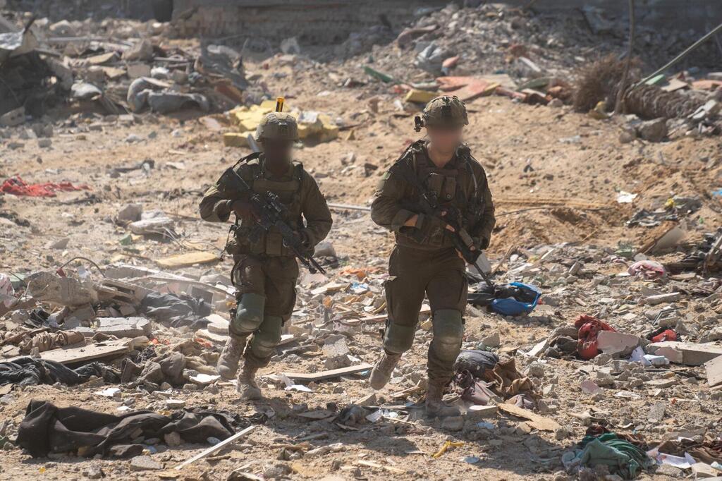Troops from the 98th Division in Gaza (Photo: IDF Spokesperson's Unit) פעילות כוחות צה״ל ברצועה