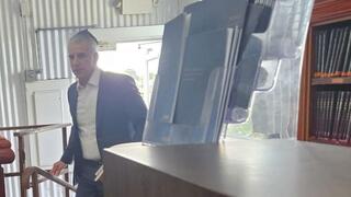 ראש המוסד במתחם הקבר