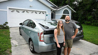 היידי בארלי ובעלה