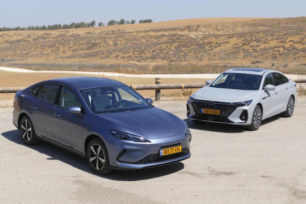 קרב משפחתי היברידי: BYD סיל 5 מול צ'רי אריזו 8