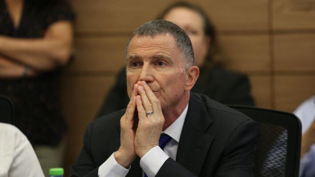 אדלשטיין. "זה חוק השתמטות" (צילום: אלכס קולומויסקי ) יולי אדלשטיין בוועדת הכנסת