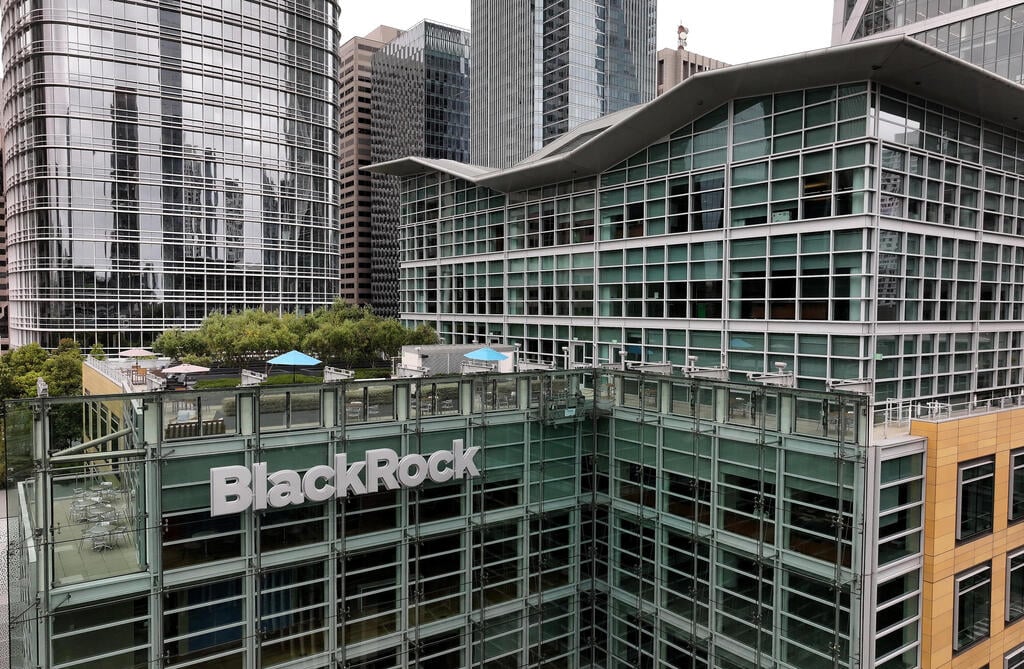 In an aerial view, the BlackRock logo is displayed on the exterior of a BlackRock office on July 15, 2024 in San Francisco, California (Photo: JUSTIN SULLIVAN / GETTY IMAGES NORTH AMERICA / Getty Images via AFP) In an aerial view, the BlackRock logo is displayed on the exterior of a BlackRock office on July 15, 2024 in San Francisco, California