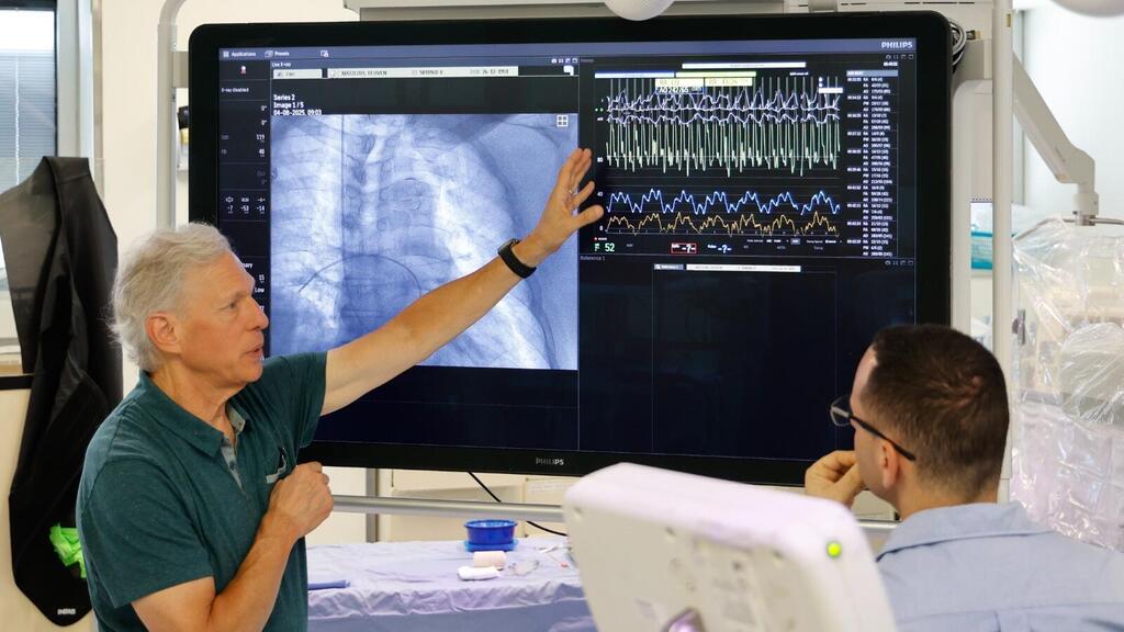 צילום: ג'ני ירושלמי, דוברות איכילוב בדיקת Invasive CPET, איכילוב