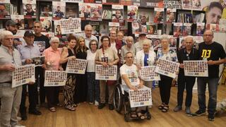 הצהרת שורדי שואה במטה משפחות החטופים