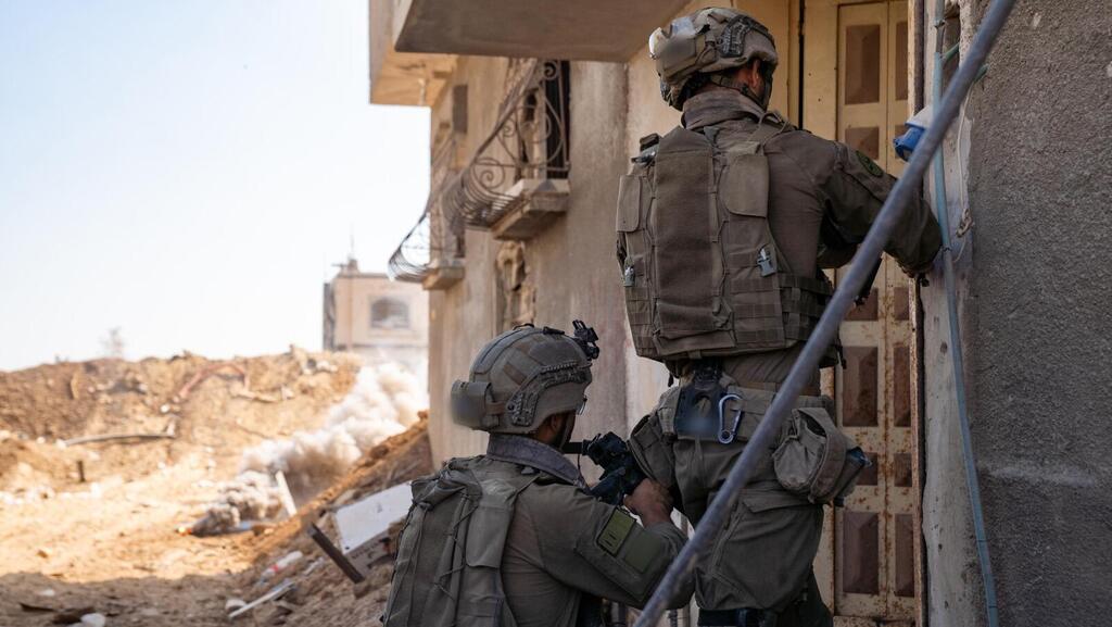 IDF troops in Gaza (Photo: IDF Spokesperson's Unit) פעילות הלוחמים בצפון רצועת עזה