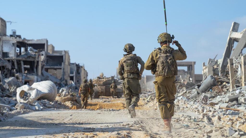 צילום: דובר צה"ל פעילות כוחות צה״ל ברצועת עזה