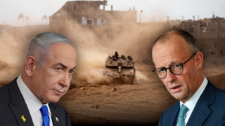 פרידריך מרץ ובנימין נתניהו 