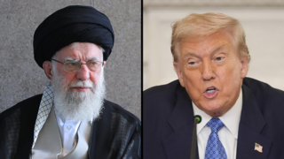 לאיראנים יש את היכולת לבלום את היוזמה? טראמפ וחמינאי דונלד טראמפ חמנאי