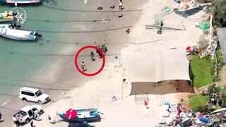 שלושה חשודים נעצרו בחשד לגביית דמי חסות על שימוש בחוף ציבורי