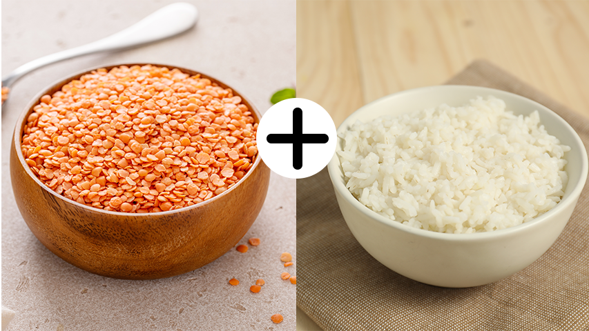 אורז ועדשים