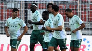 שחקני מכבי חיפה באימון