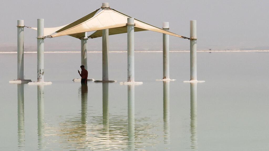 ים המלח (צילום: REUTERS/Sinan Abu Maizer) ים המלח