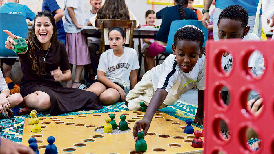 Participating in Camp Koby activities (Photo: Tal Shahar) yk14472059