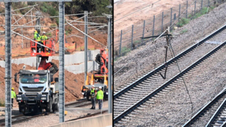 רכבת משא פגעה בתשתיות במחלף גנות