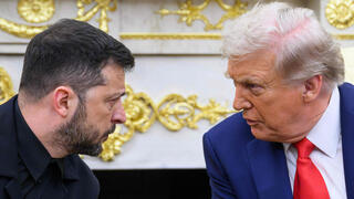 פגישתם של זלנסקי וטראמפ בבית הלבן