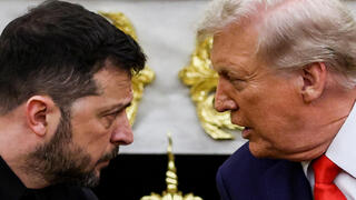 נשיא אוקראינה זלנסקי עם נשיא ארה"ב טראמפ הבית הלבן נשיא אוקראינה זלנסקי עם נשיא ארה"ב טראמפ הבית הלבן