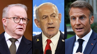 עמנואל מקרו, בנימין נתניהו, אנתוני אלבניזי