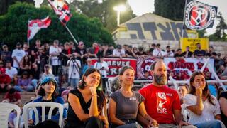 משפחתו של הרש בטקס האזכרה משפחתו של הירש