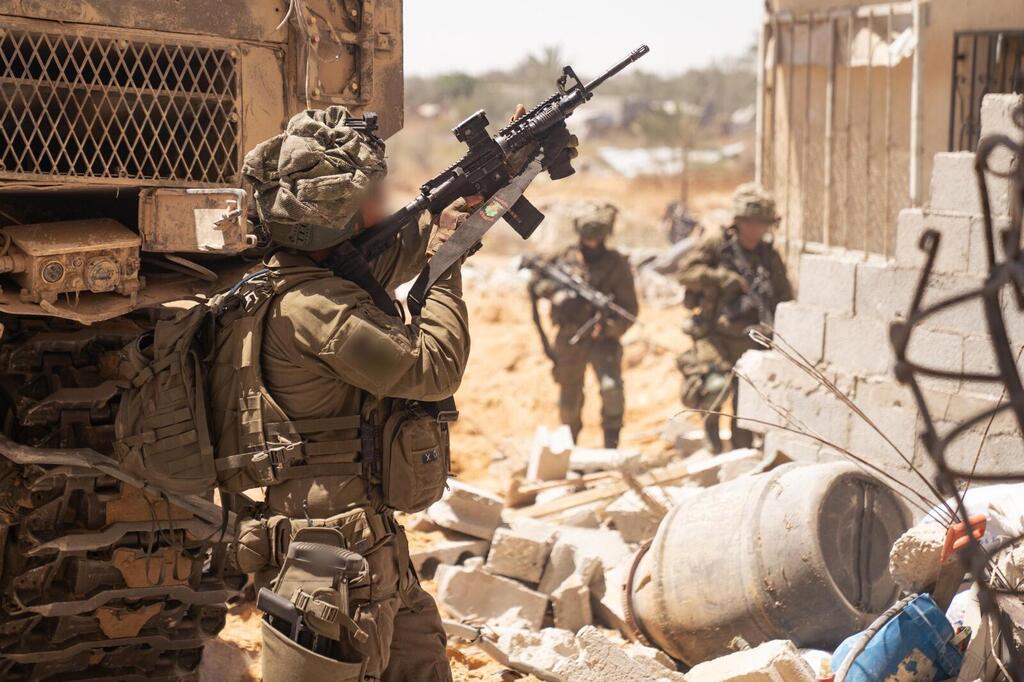 IDF forces operating in Gaza (Photo: IDF) פעילות צה"ל ברצועה