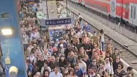 עומסים כבדים בתחנת סבידור מרכז