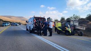 זירת הירי סמוך לצומת גדעון