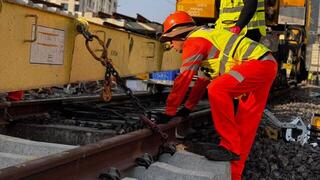 עבודות תיקון הרכבת 