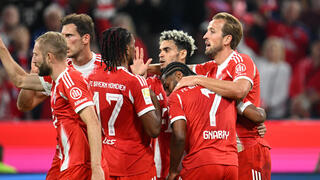 שחקני באיירן מינכן חוגגים