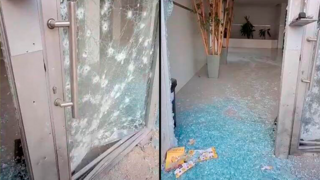 רימון הושלך על בניין בחולון