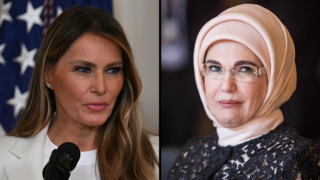  אמינה ארדואן , מלניה טראמפ