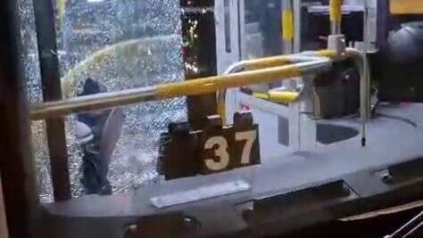 האוטובוס בו קרתה התקיפה