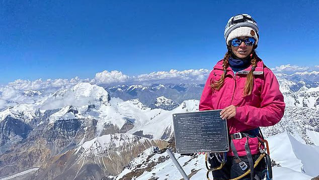 נטליה נגוביצינה מטפסת הרים רוסייה נהרגה הר קירגיזסטן גובה 7,000 מטר