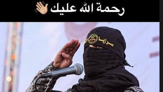 סטורי של החשוד בתמיכה בארגוני טרור מהנגב - זאבו חמזה בתמונה עם הכיתוב 